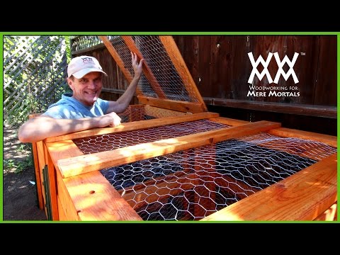 Make This Super Easy Compost Bin with LIMITED TOOLS. Anyone Can Build This!
